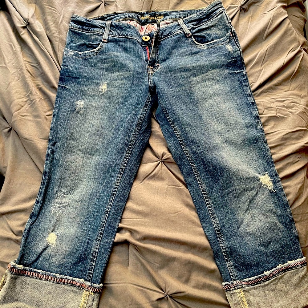 American eagle cropped Capri size 8